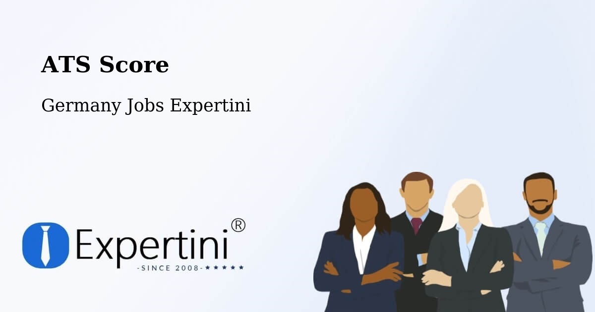 Resume ATS Score & Job Description Match Tool – Weida - Germany Jobs Expertini